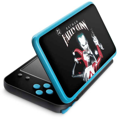 DC Comics The Joker Batman: Harley Quinn Cover #1 Art by Alex Ross. Piece Also known as Tango with Evil Nintendo 2DS XL (2017) Skin